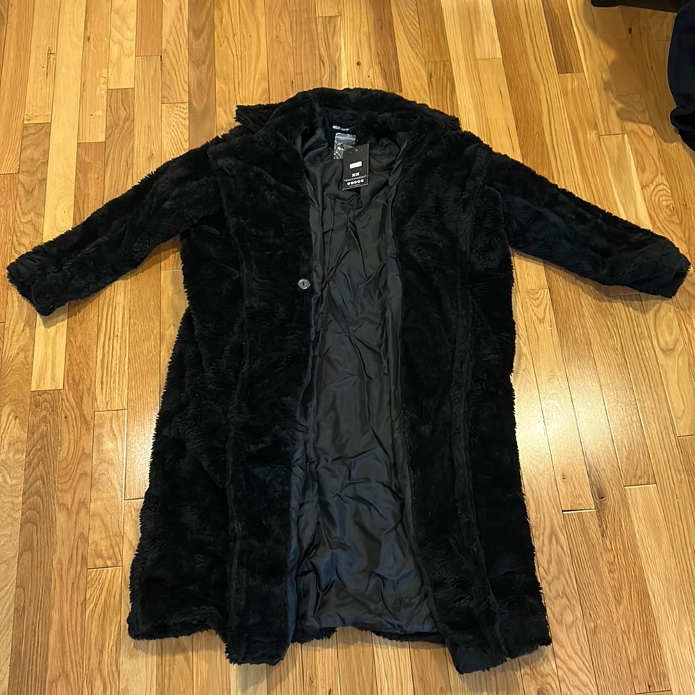 Oversized Teddy Coat